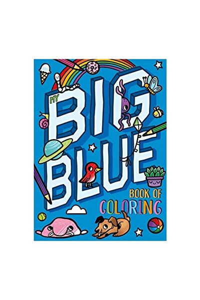 Igloo Books Marea mea carte albastră de colorat