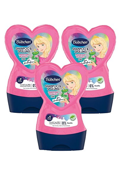 Bübchen Princess Rosalea Children's Shampoo and Conditioner 230 ml Set of 3