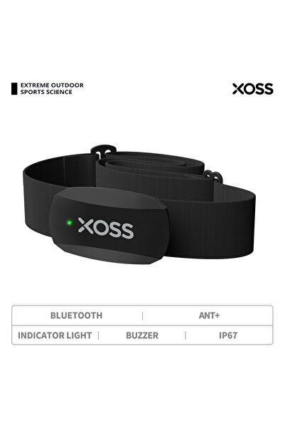 Choice جهاز استشعار معدل ضربات القلب X2 من XOSS، حزام صدر لمراقبة معدل ضربات ...