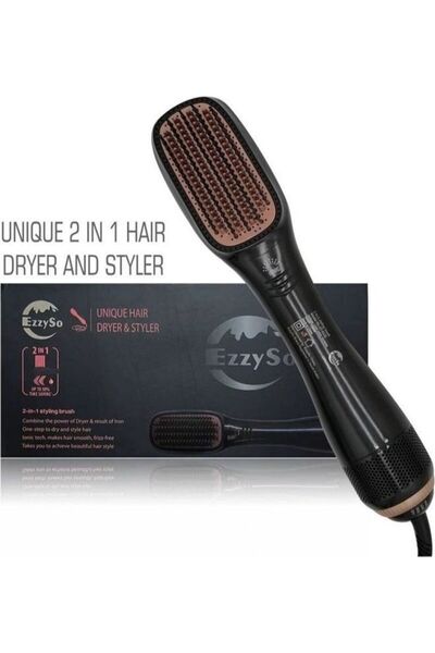 EzzySo Hair Styling Brush Dryer Combs Black 43.5x21x8.5cm black