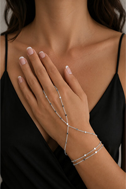 Mega Bazaar Sequin Chain Şahmeran Bracelet