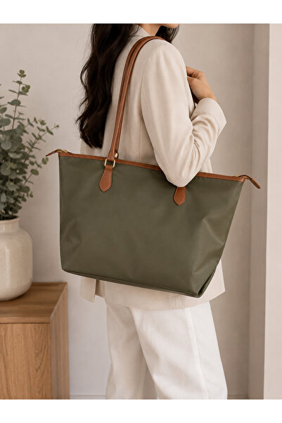 emelimin Women's Large Shoulder Bag with Zipper Faux Leather Tote Bag – Large...