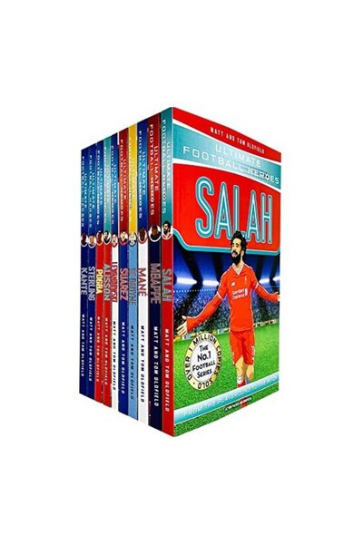 Dino Books Set de 10 cărți: Colecția Supremă Eroi ai Fotbalului Seria 2
