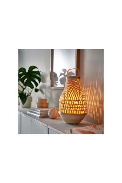 IKEA Modern Beyaz LED Ampul - Şık Ev Ofis Dekoratif Aydınlatma