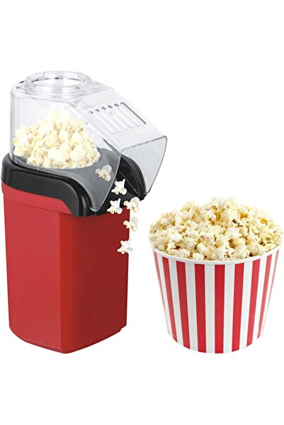Generic Brand Portable Hot Air Popcorn Maker, 1200W Oil-Free Popcorn Machine,...