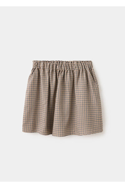 MANGO Kids Kareli elastik belli etek