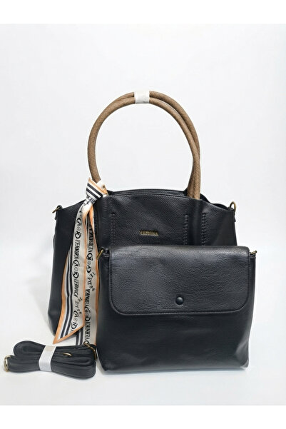 Matris VERNIKA Women’s 2-Piece PU Leather Tote & Crossbody Bag Set - 41.5x30 cm