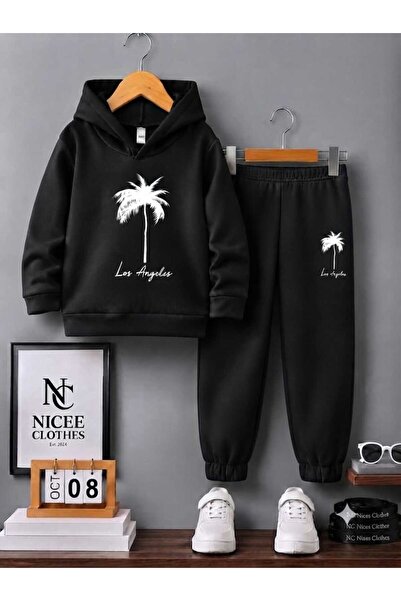 Leto Lykia Children's Tracksuit Unisex (White Tree in the Middle Losangelis W...