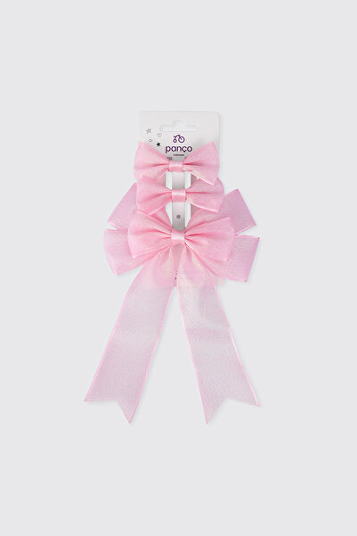 Panço Girl's 3-Piece Pink Buckle Set