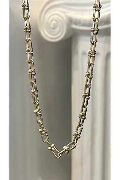 GLARE JEWELRY CO Tiff Model Chain Stainless Steel Necklace 40+5cm