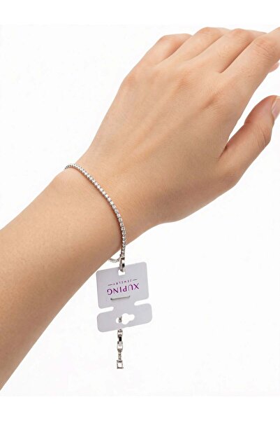 XP Xuping JEWELRY suyolu kararmaz paslanmaz suya dayanıklı kadın çelik bileklik