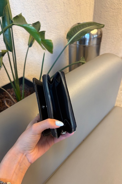 Grsbags Black Women's Card Holder and Wallet