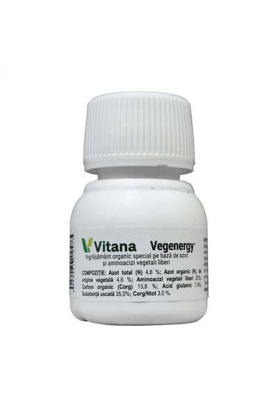 Vitana VEGENERGY – Ingrasamant Foliar Organic Aminoacizi Vegetali – Stres, Re...