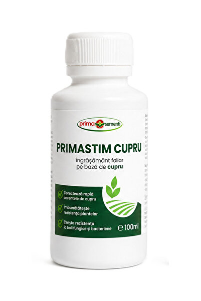 Prima Sementi Primastim Cupru – Îngrășământ Foliar Cupru Sistemic 7% + Acizi ...