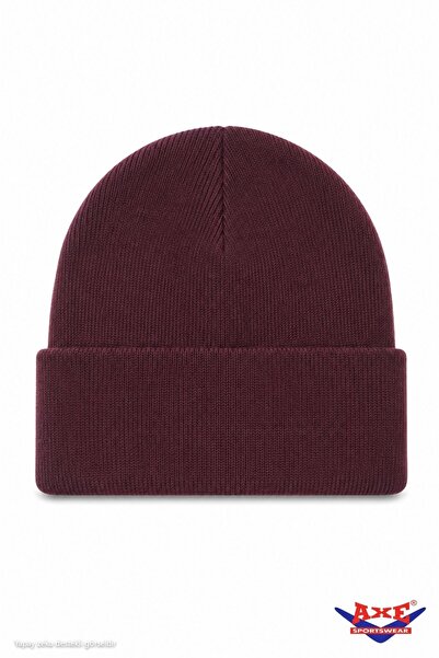 AXE SPORTSWEAR Unisex Winter Folded Basic Knitwear Beanie Warm Soft Textured ...