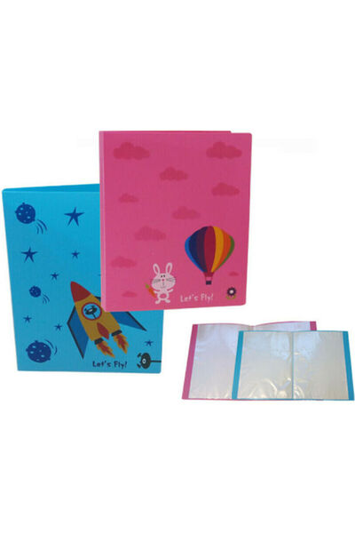Generic Brand Ντοσιέ Σουπλ A4 20 Θέσεων DK Let's Fly Γαλάζιο (754.20FL)