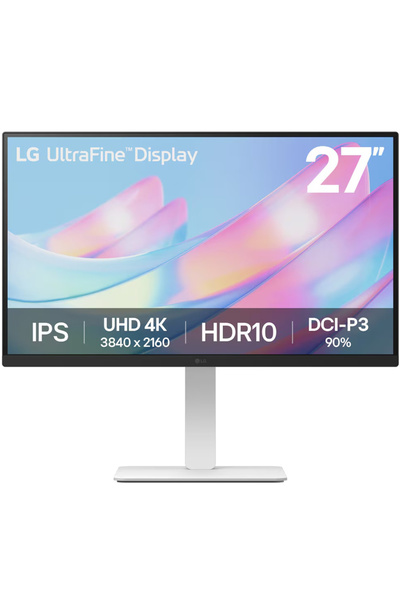 LG Ultra Fine LED Monitör 27″ Düz, UHD 4K, IPS Panel, 60 Hz, HDR10, Ergonomik...