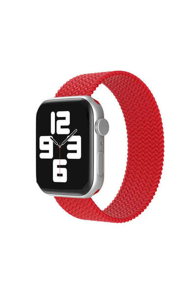 OEM Nylon strap compatible with Watch Series 7 45mm, Watch Series 8 45mm, Whi...