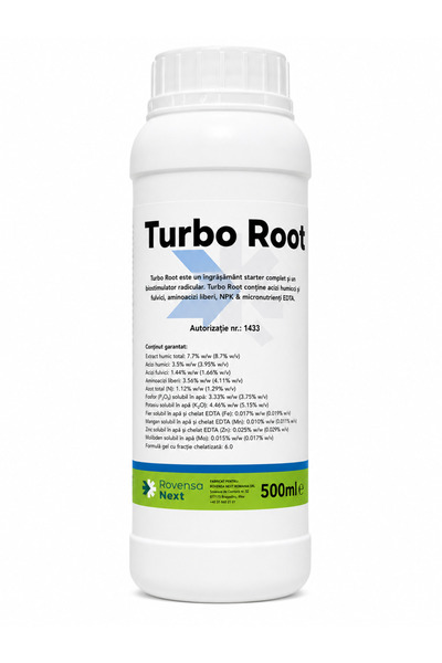 Rovensa Turbo Root – Biostimulator Radicular si Ingrasamant Starter NPK – Cer...