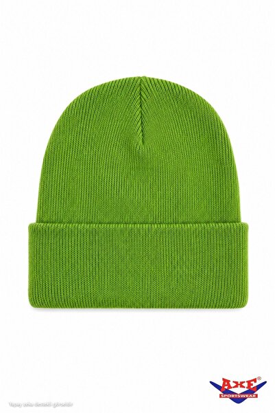 AXE SPORTSWEAR Unisex Winter Folded Basic Knitwear Beanie Warm Soft Textured ...