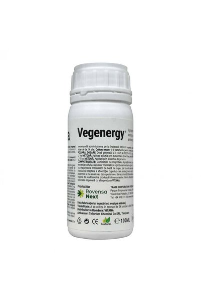 Rovensa VEGENERGY – Ingrasamant Foliar Organic Aminoacizi Vegetali – Stres, R...