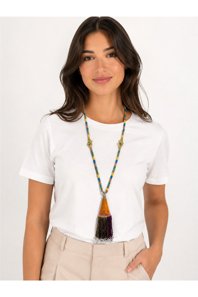 Miss Boheme Nomadic Tassel Necklace
