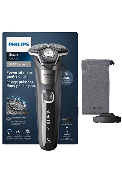 Philips Shaver Series 5000 - Erkekler için Elektrikli Tıraş Makinesi, Karbon ...
