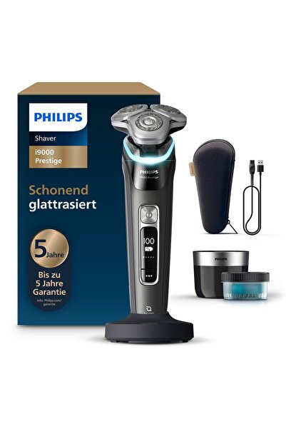 Philips Shaver i9000 Prestige, Erkekler için Elektrikli Islak ve Kuru Tıraş M...
