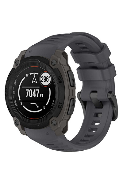 Techsuit Strap for Garmin Instinct E 40mm, Watchband (W076), blue - grey