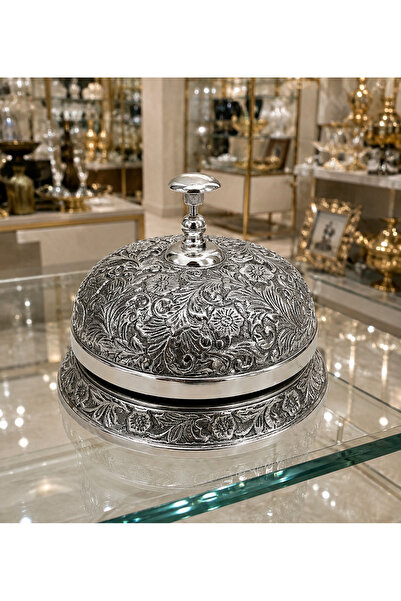 Genel Markalar ESTERHOMEDECOR İşlemeli pirinç resepsiyon zili aksesuar 13*17c...