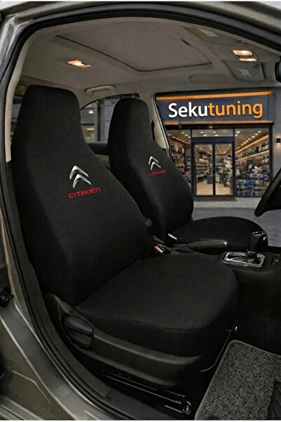 sekutuning Citroen Berlingo Siyah Araç Koltuk Kılıfı Koruyucu Penye Servis Kı...