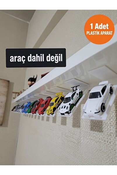1/64 Ölçekli Model Araç Standı – 1 Adet Çift Taraflı Bantlı 3D Baskı Mini Araç Sergileme Standı