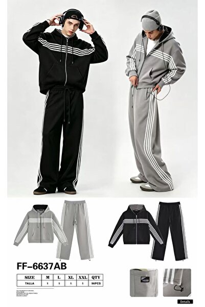 Urban Collection Мъжки раиран анцуг Urbancollection