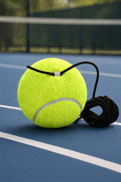 Boldy Elastik Tenis Eğitim Topu - Elastik Tenis Topu - Esnek Tenis Antrenman ...