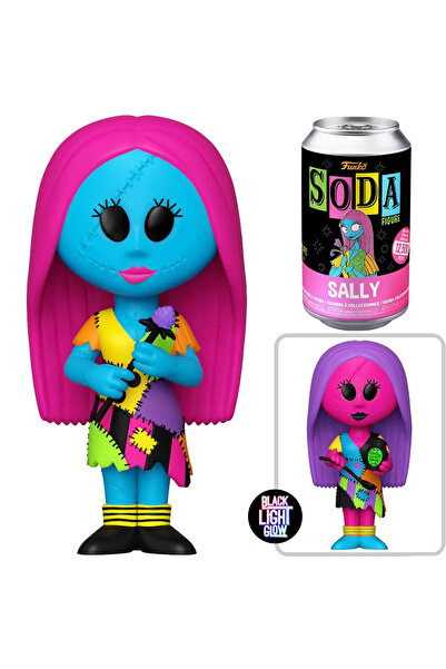 Funko Vinyl SODA: The Nightmare Before Christmas- Sally (Blacklight) w/Chase