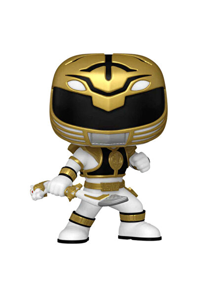 Funko Pop! Tv: Mighty Morphin Power Ranger 30th - White Ranger with Sword (Exc)