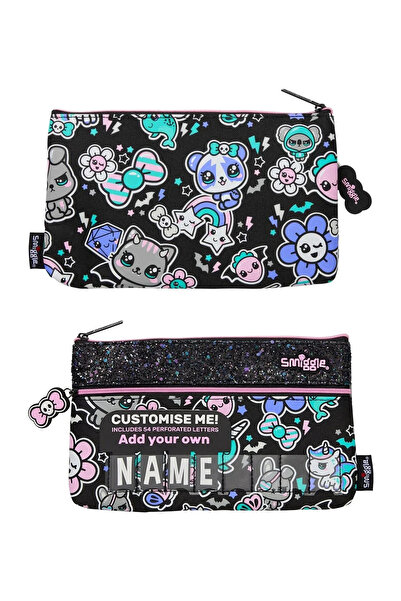 SMIGGLE Trailblazer Siyah Mix Desenli Kalemlik