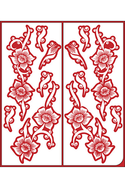 Sadeem Premium Qality Henna Sticker Medium