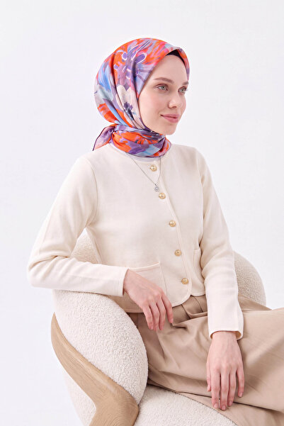 Silk Home Lorena - Soft Scarf Flower - Coral - 73156-21