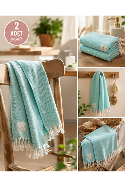 TaraAura 100% Cotton Peshtemal Fabric Peskir