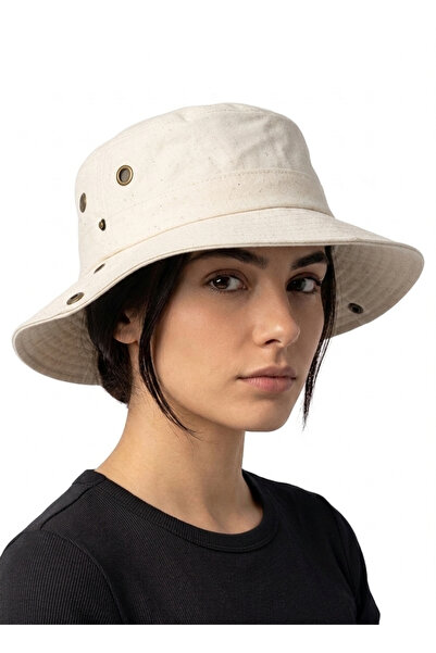 STELLA VESTİNO Premium cotton gabardine safari hat - snapback cowboy bucket h...