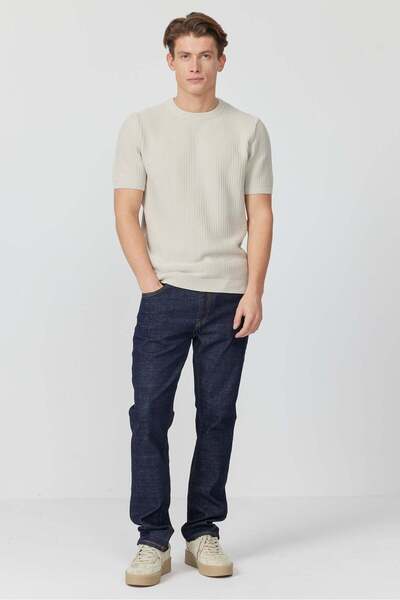 PAULMARK Erkek Slim Fit Kot Pantolon