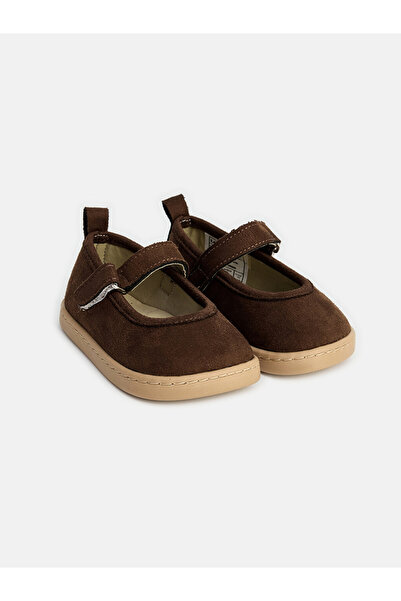 LC Waikiki Suede-look baby girl pre-walker shoes
