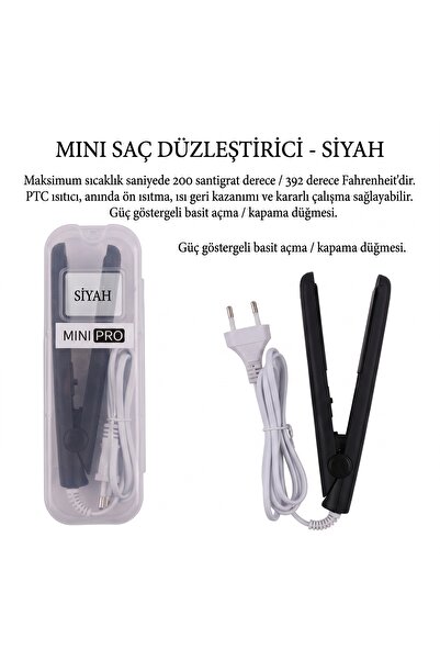 Seyahat Tipi Saç Düzleştirici