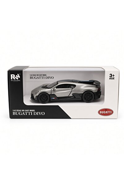 RW Bugatti Divo 1:43 Ölçek Diecast Metal Model Araba – Resmi Lisanslı – Metal...