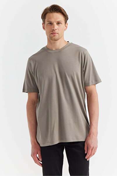 PAULMARK Erkek Bisiklet Yaka Basic T-shirt