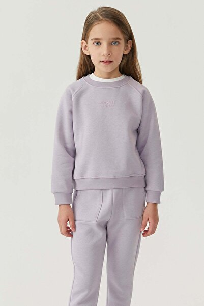 PAULMARK Girl's Basic Sweat Top