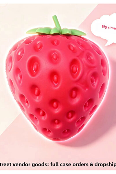 BLACK DİAMOND PLUSH TOY Yeni fenomen Çilek Squishy Sukuşi meyve serisi