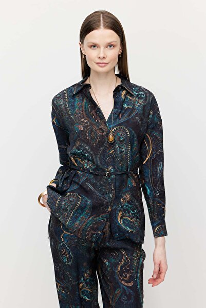 PAULMARK Women's Patterned Shirt