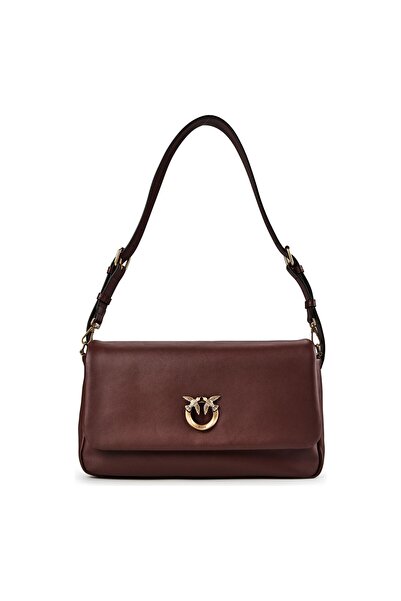 PİNKO Click Soft Classic Schultertasche Leder 32 cm